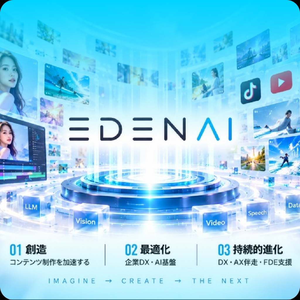 EDENAI ブランドビジュアル
