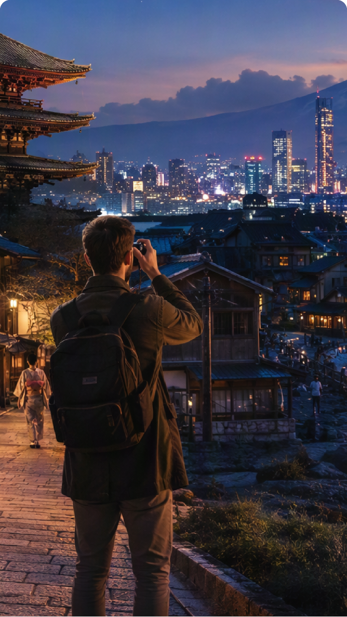 夜景のブランド映像